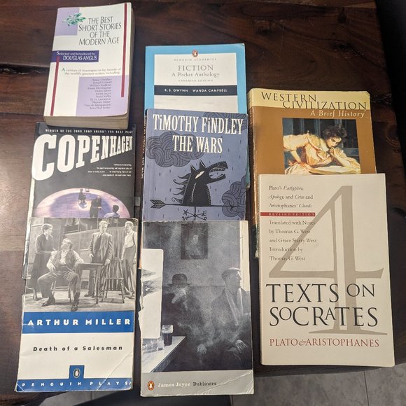 Bundle of books ( Short Stories, Plays, Philosophical book, & History) - Picture 1 of 7